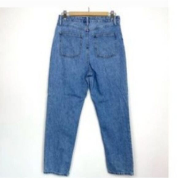 House Of Harlow 1960 Supper High Rise Button Fly Split Hem Straight Jean… - Picture 4 of 6